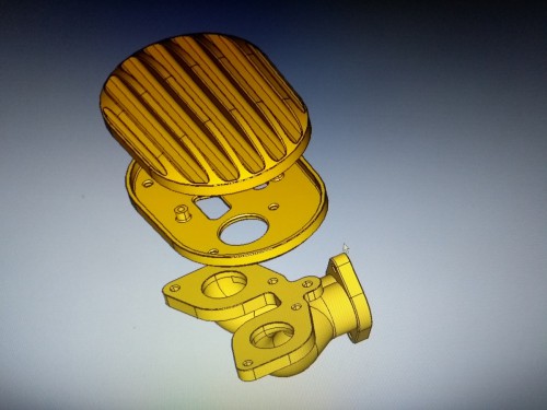 DRLA_castings_001.jpg (339.44 KiB) 1997 mal betrachtet Lufitlergehäuse und Manifold in 3D-CAD