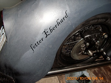 Da isser . fetter Eberhard