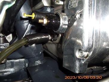 Umbau fertig. Ölluft bläst raus